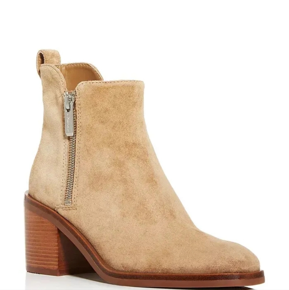 3.1 Phillip Lim Tan Suede Ankle Booties